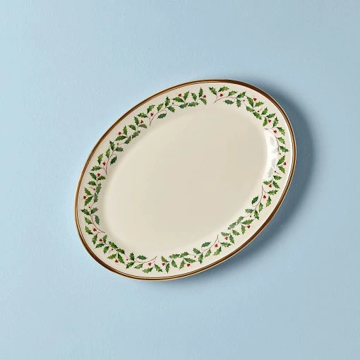 Lenox Holiday Oval Serving Platter -Lenox The Christmas Shop Sales 146504450 w10 26b94982 5f66 4392 a0e6 d4e44e2668c6
