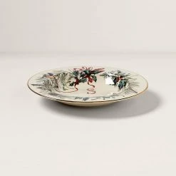 Lenox Winter Greetings Rimmed Bowl