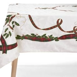 Lenox Holiday Nouveau 60" X 84" Oblong Tablecloth
