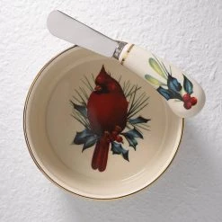 Lenox Winter Greetings™ Dip Bowl and Spreader -Lenox The Christmas Shop Sales 804437 w1 8b4e3e0f 78e9 4ecd 83da 6b37ccfd0d57