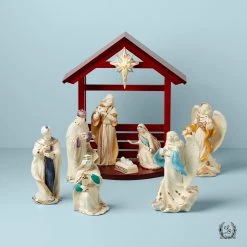 Lenox First Blessing Nativity 10-Piece Starter Set