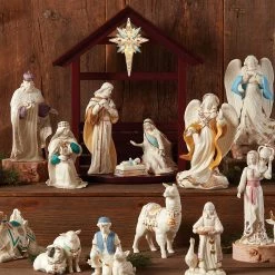 Lenox First Blessing Nativity™ Wood Créche -Lenox The Christmas Shop Sales 829417 w1