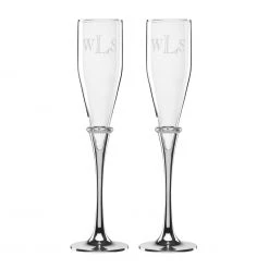 Lenox Devotion 2-pc Toasting Flute Set 13 Lenox Devotion 2-pc Toasting Flute Set -Lenox The Christmas Shop Sales 837521 LNP S23 WLS