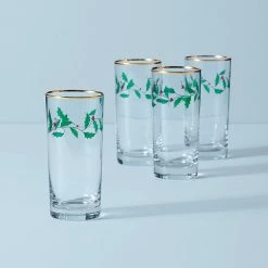 Lenox Holiday™ 4-piece Highball Glass Set