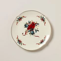 Lenox Winter Greetings Round Serving Platter