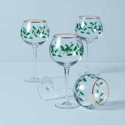 Lenox Holiday 4-Piece Wine Glass Set