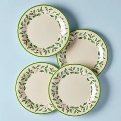 Lenox Holiday™ 4-piece Melamine Dinner Plate Set