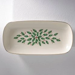 Lenox Hosting the Holidays™ Bread Tray -Lenox The Christmas Shop Sales 869997 w1 2f57c756 1196 4f97 bcf0 8a5492002e15