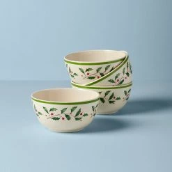 Lenox Holiday™ Melamine 4pc All Purpose Bowl Set