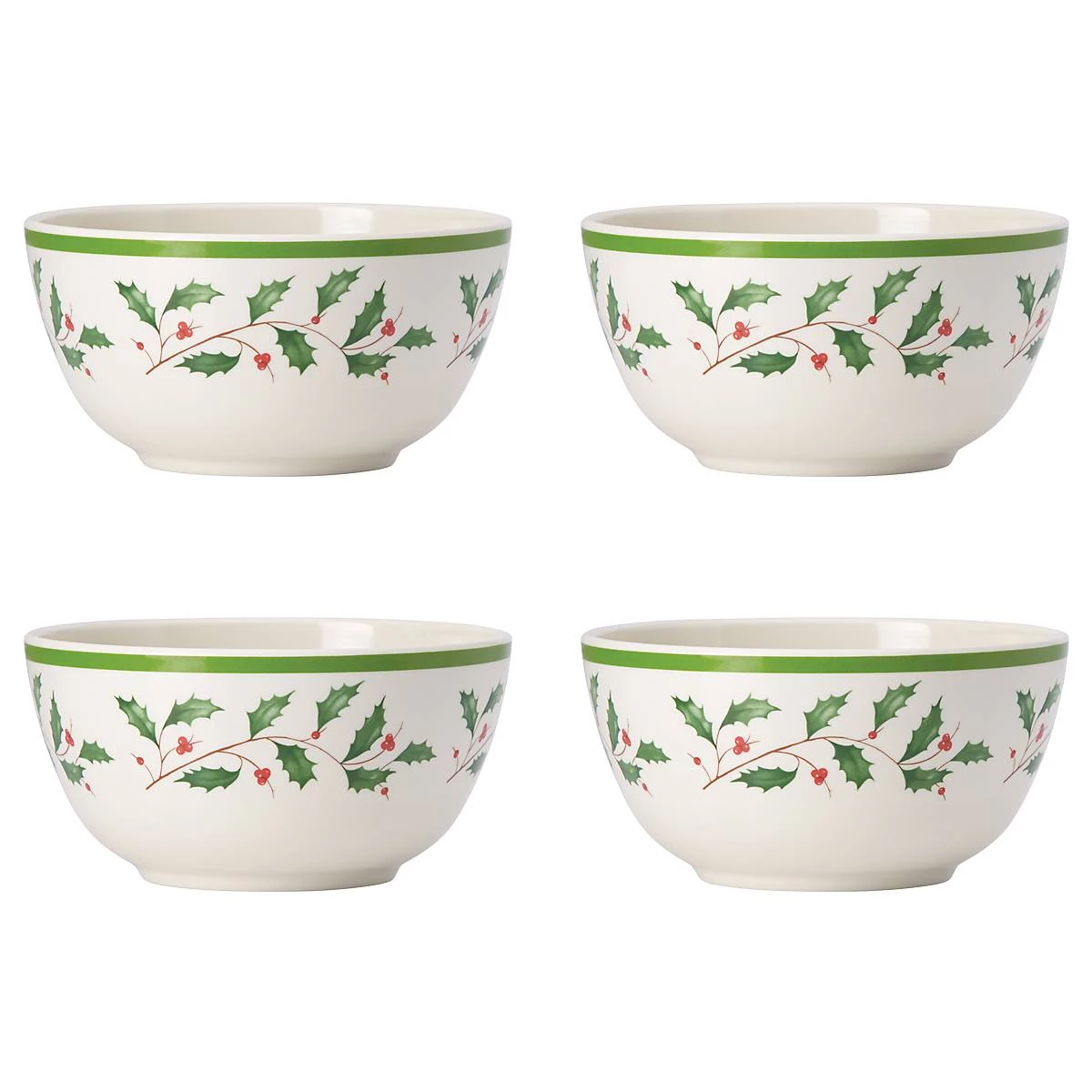 Lenox Holiday™ Melamine 4pc All Purpose Bowl Set 4 Lenox Holiday™ Melamine 4pc All Purpose Bowl Set - Image 2