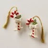 Lenox Forever Friends Candy Cane 2-Piece Ornament Set -Lenox The Christmas Shop Sales 876599 w10