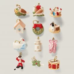 Lenox Twelve Days of Christmas 12-Piece Ornament Set
