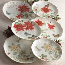 Lenox Butterfly Meadow 18-Piece Holiday Dinnerware Set -Lenox The Christmas Shop Sales 880091 w2 fddb27f9 fe0e 4122 92b8 57faf801cec3