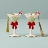 Lenox Forever Friends Martini Glass 2 Piece Ornament Set 2 Lenox Forever Friends Martini Glass 2 Piece Ornament Set -Lenox The Christmas Shop Sales 883290 w10