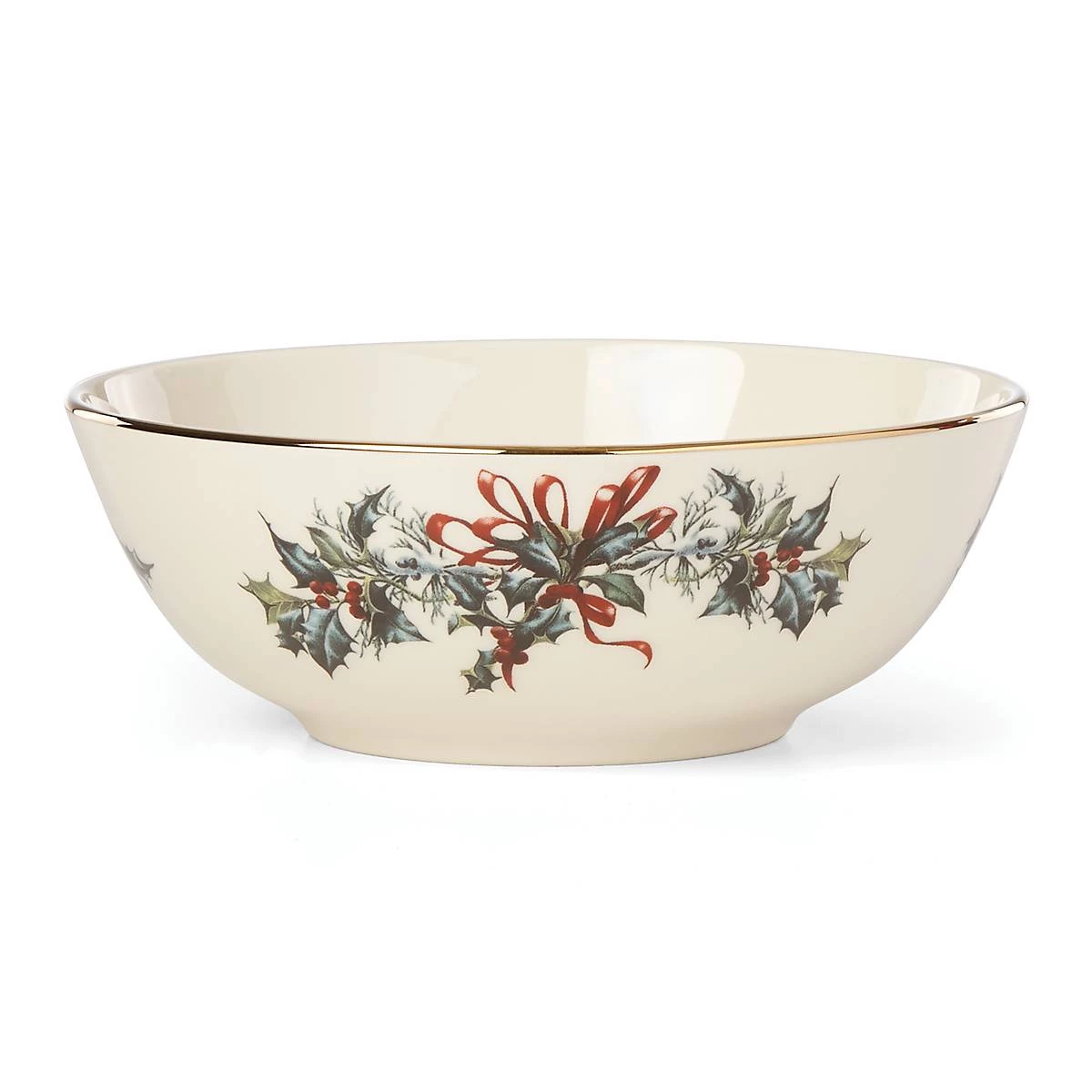 Lenox Winter Greetings Place Setting Bowl 4 Lenox Winter Greetings Place Setting Bowl - Image 2