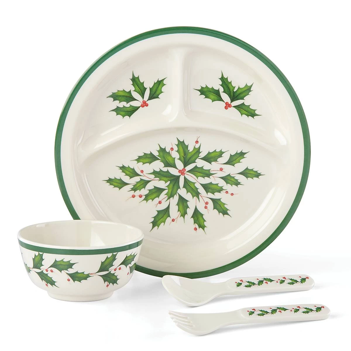 Lenox Holiday™ Children's 4-piece Dinner Set 4 Lenox Holiday™ Children's 4-piece Dinner Set - Image 2