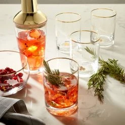 Lenox Holiday Gold 4-Piece Double Old Fashioned Set -Lenox The Christmas Shop Sales 886861 w2 7b8c2902 0111 46ac 9ddf daf71cea68df