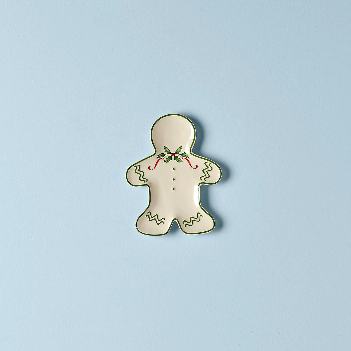 Lenox Holiday™ Gingerbread Man Accent Plate 3 Lenox Holiday™ Gingerbread Man Accent Plate
