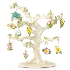 Lenox Celebrate Flowers 10-Piece Ornament & Tree Set -Lenox The Christmas Shop Sales 887873 wHR