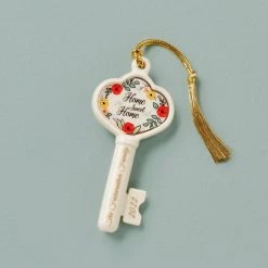 Lenox Home Sweet Home Key Ornament