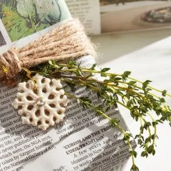 Lenox Snowflake 10-Piece Ornament Set -Lenox The Christmas Shop Sales 890425 LNP S23 FEA 3