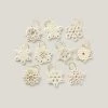 Lenox Snowflake 10-Piece Ornament Set -Lenox The Christmas Shop Sales 890425 w10