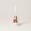 Lenox Merry & Magic Light-Up Santa & Friends Glass Cone -Lenox The Christmas Shop Sales 890427 w10