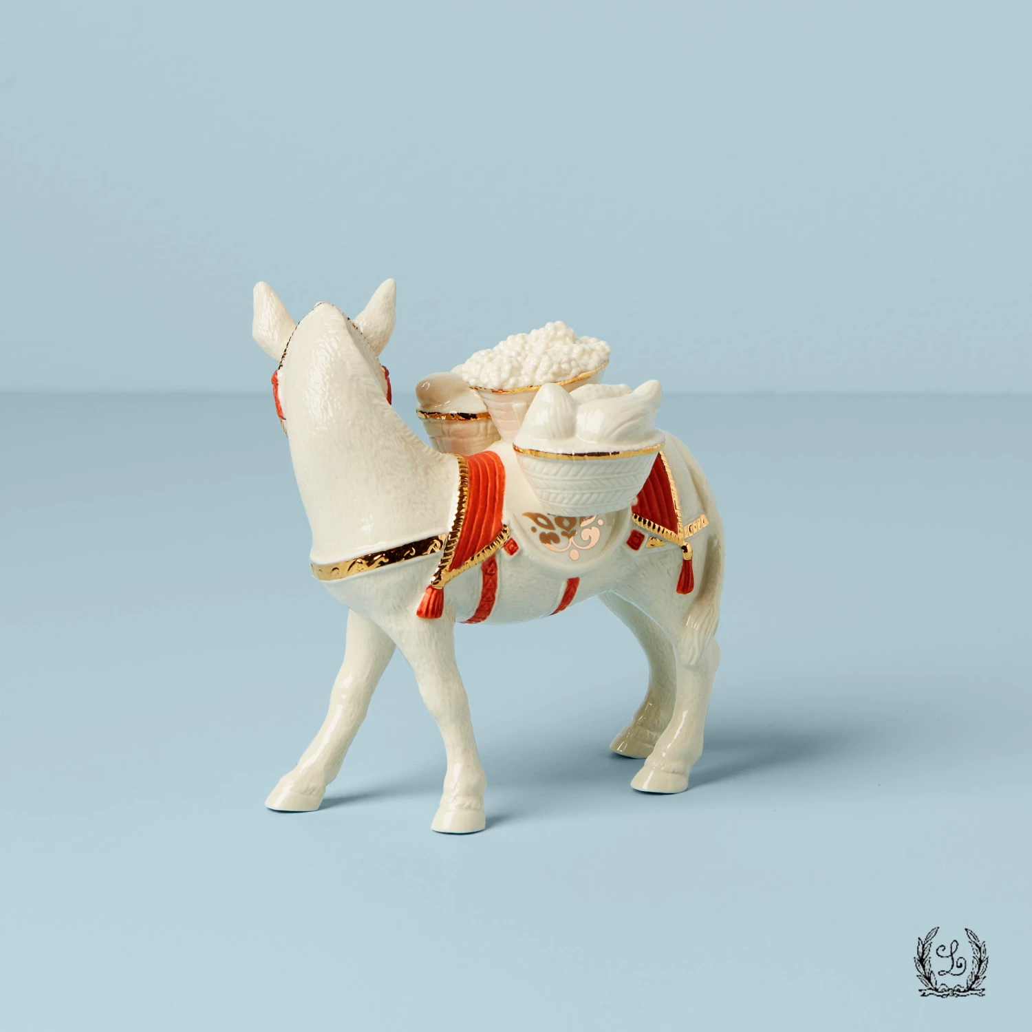 Lenox First Blessing Nativity Donkey Figurine 4 Lenox First Blessing Nativity Donkey Figurine - Image 2