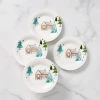Lenox Balsam Lane 4-Piece Tidbit Plate Set -Lenox The Christmas Shop Sales 890753 w10