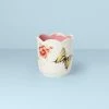Lenox Butterfly Meadow Scalloped Pink Citrus Candle -Lenox The Christmas Shop Sales 890784 w10