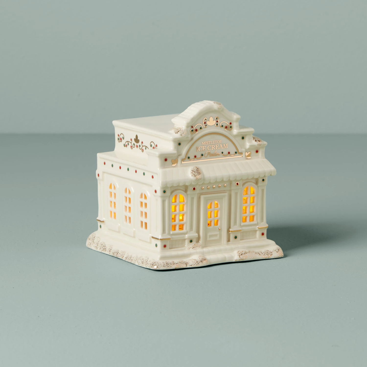 Lenox Mistletoe Park Ice Cream Parlor 2 Lenox Mistletoe Park Ice Cream Parlor