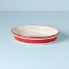 Lenox Holiday Handpaint Stripe Oval Dish -Lenox The Christmas Shop Sales 890835 w10