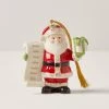 Lenox Santa's List Ornament -Lenox The Christmas Shop Sales 891987 w10