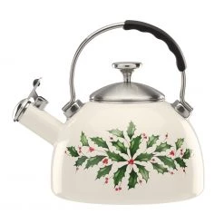 Lenox Holiday Tea Kettle -Lenox The Christmas Shop Sales 892561 wHR