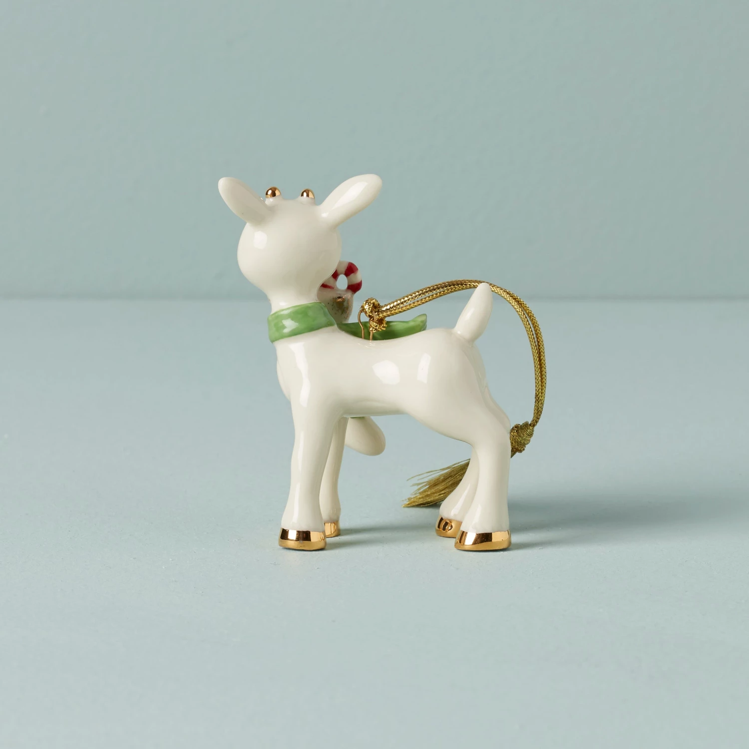 Lenox Rudolph's Surprise Stocking Ornament 4 Lenox Rudolph's Surprise Stocking Ornament - Image 2