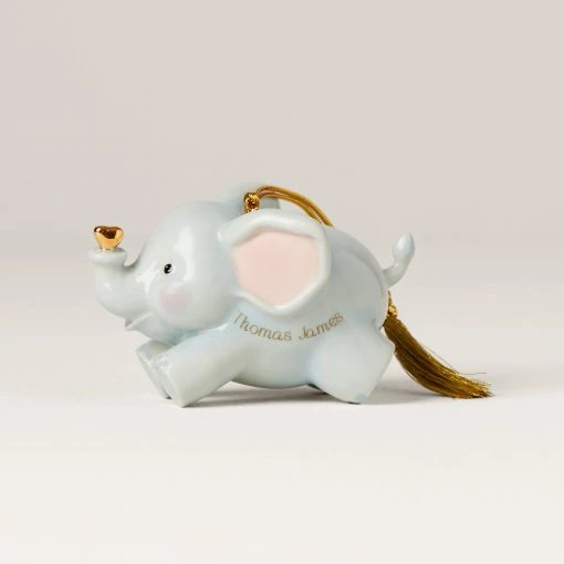 Lenox Baby's First Christmas Elephant Ornament -Lenox The Christmas Shop Sales 892600 w10