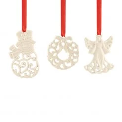 Lenox 3-Piece Ornament Charm Set