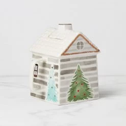 Lenox Balsam Lane Cabin Teapot -Lenox The Christmas Shop Sales 893487 w11
