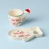 Lenox Hosting The Holidays Cookies For Santa 2-Piece Set -Lenox The Christmas Shop Sales 893488 w10