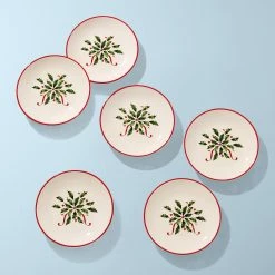 Lenox Holiday 6-Piece Party Plate Set