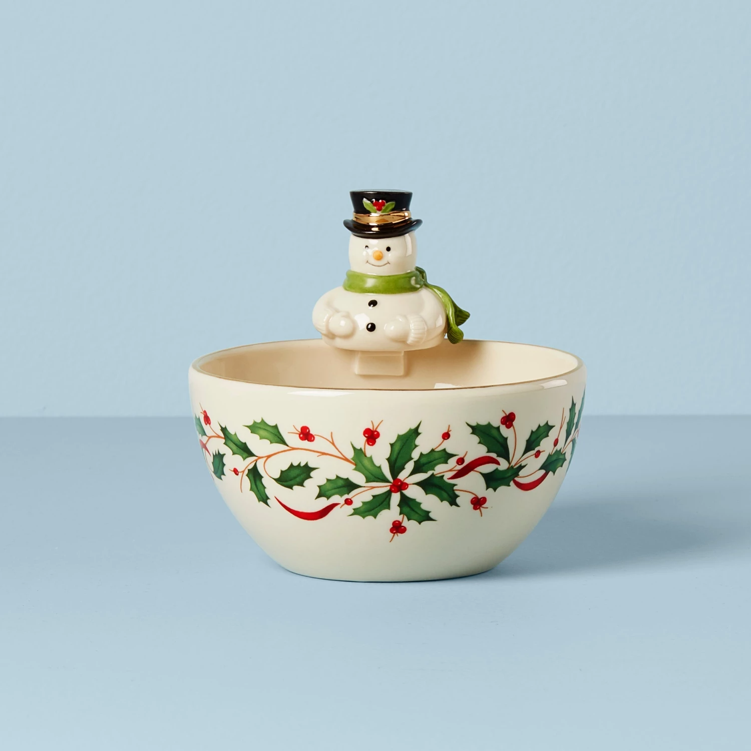 Lenox Holiday Snowman Bowl 3 Lenox Holiday Snowman Bowl