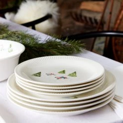 Lenox Profile Snow Day 4-Piece Dinner Plate Set 9 Lenox Profile Snow Day 4-Piece Dinner Plate Set -Lenox The Christmas Shop Sales 893508 w13