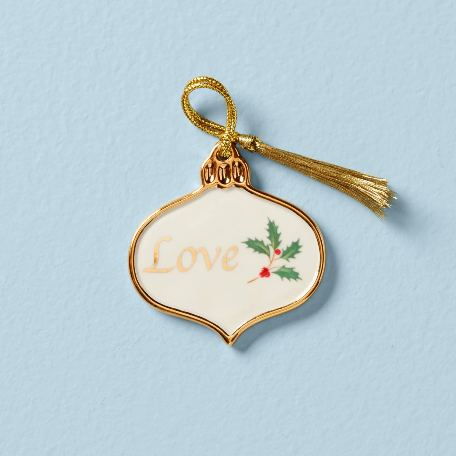 Lenox Holiday Love Ornament Charm 3 Lenox Holiday Love Ornament Charm