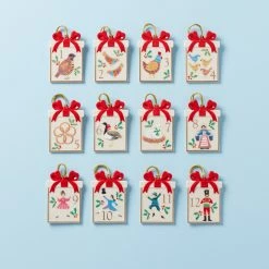 Lenox Twelve Days Of Christmas 12-Piece Ornament Set