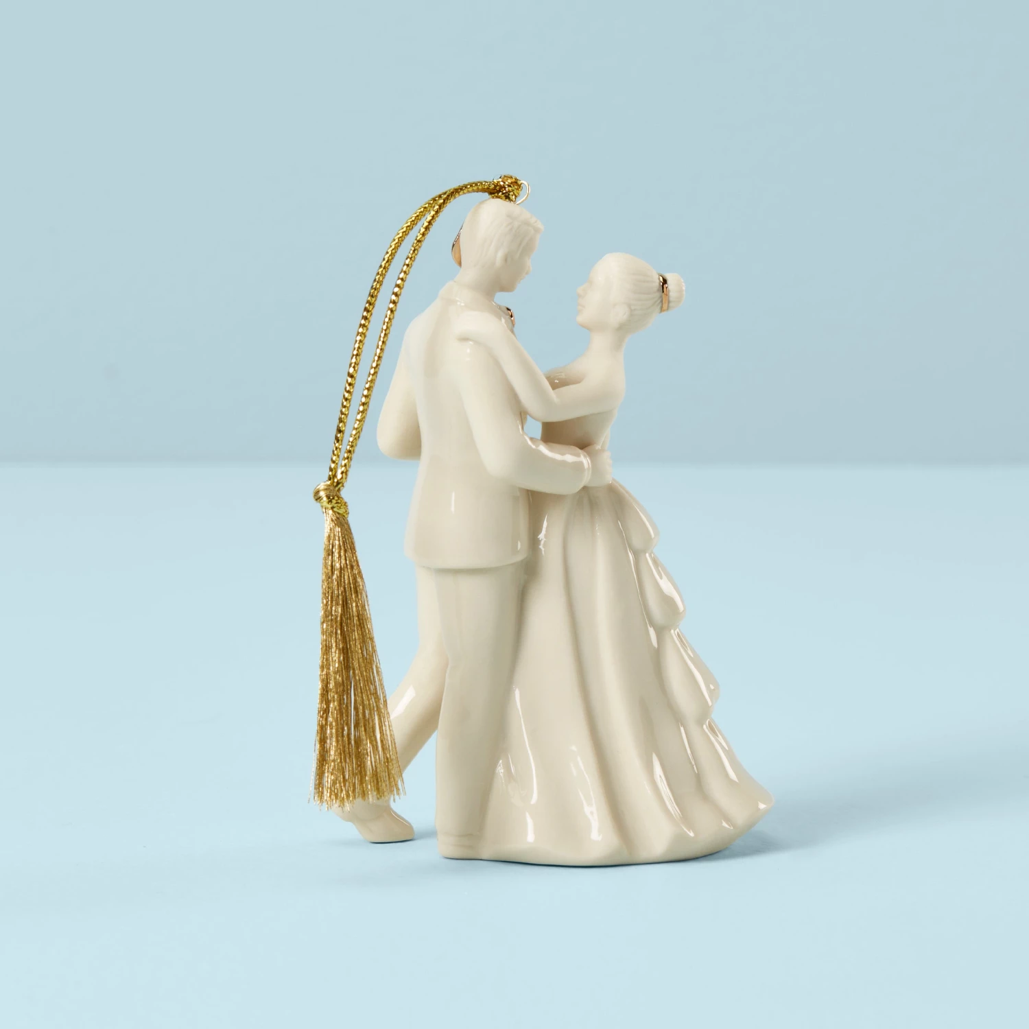Lenox 2022 Bride & Groom Ornament 4 Lenox 2022 Bride & Groom Ornament - Image 2