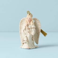 Lenox 2022 Heavenly Angel Horn Ornament