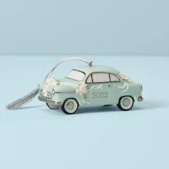 Lenox 2022 Just Married Vintage Car Ornament