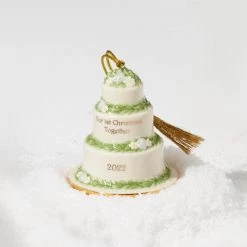 Lenox 2022 Our 1st Christmas Together Cake Ornament 9 Lenox 2022 Our 1st Christmas Together Cake Ornament -Lenox The Christmas Shop Sales 893711 LHOL 22 FEA 1