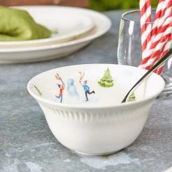 Lenox Profile Snow Day 12-Piece Dinnerware Set -Lenox The Christmas Shop Sales 893852 w12