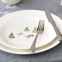 Lenox Profile Snow Day 12-Piece Dinnerware Set -Lenox The Christmas Shop Sales 893852 w15